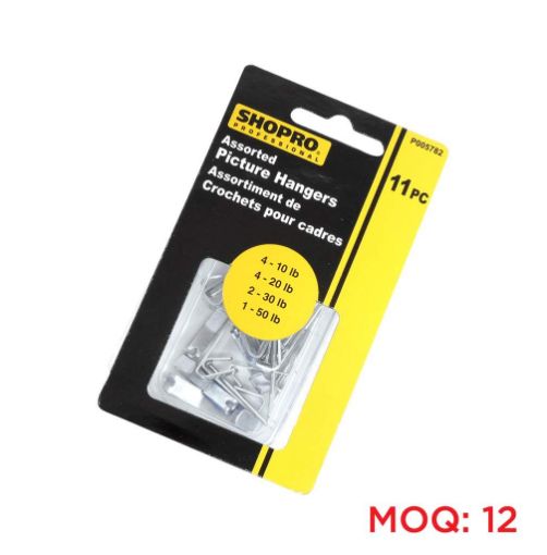 Picture of Picture Hangers 11Pc Asst - SKU: P005782