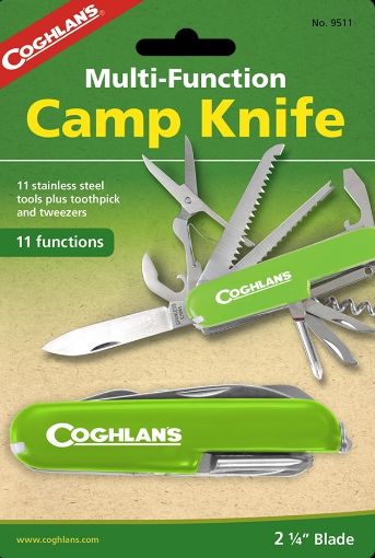 Picture of 11 Function Camp Knife - SKU: 9511