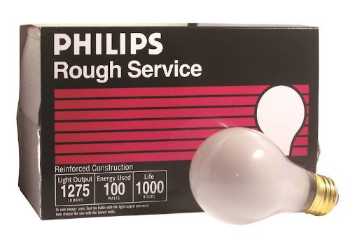 Picture of Bulb Service 100Watt Rough 2Pk - SKU: 100RS