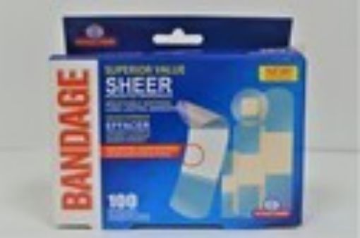 Picture of 100Pk Assorted Bandages - SKU: 10-725