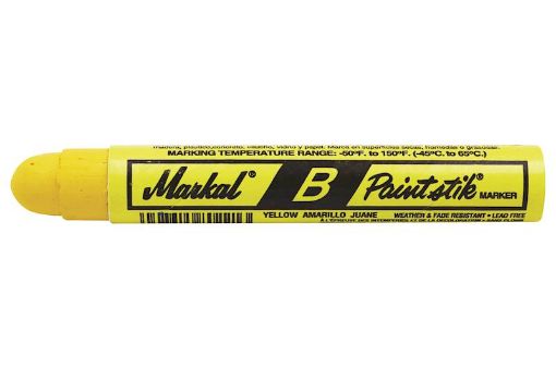 Picture of B Paintstik Marker Yellow - SKU: 80221