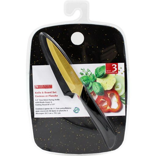 Picture of Cutting Board 6X8in W-Knife 3in - SKU: 079121