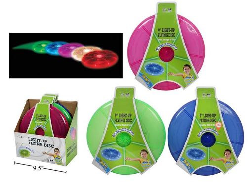 Picture of Flying Disc 9in Led - SKU: 17346