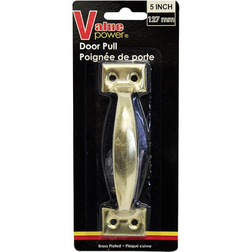 Picture of Door Pull 5in Brass - SKU: VP01477