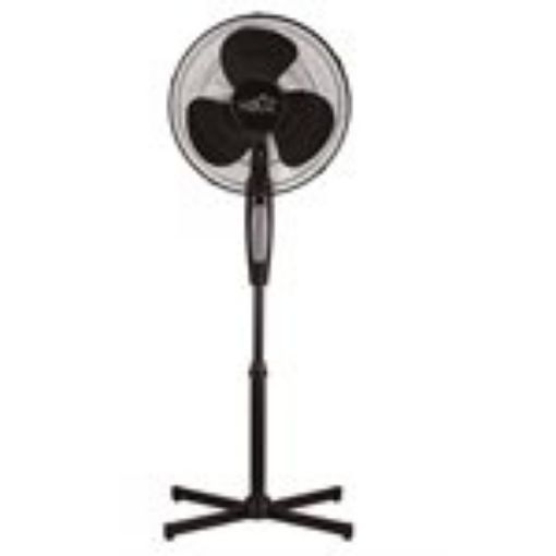 Picture of Oscillating Pedestral Fan 16in, Black - SKU: PF1-16BK