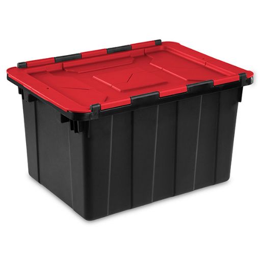 Picture of Box Tote Ind, 12 Gal Hinged Lid - SKU: 14619006