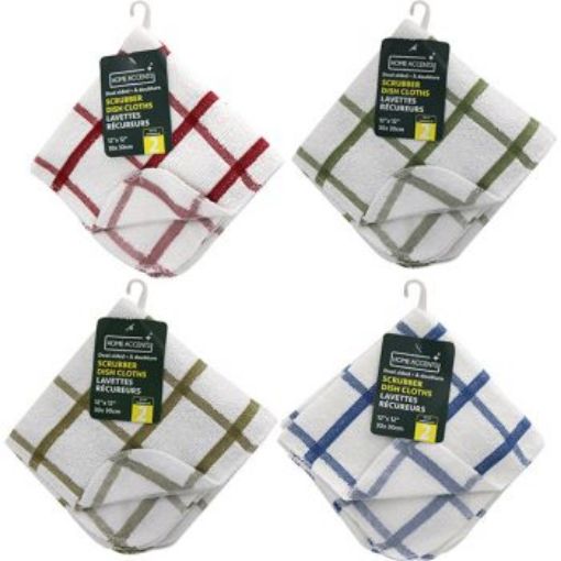 Picture of Dish Cloth Scrub 2Pk 12X12in - SKU: 078829