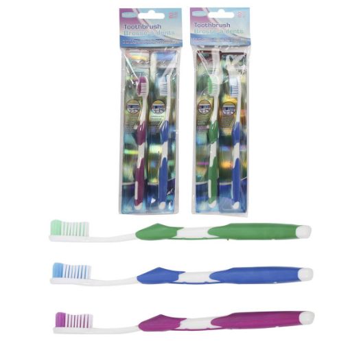 Picture of Toothbrushes 2Pk Medium - SKU: 82303