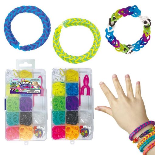 Picture of Loom Band, 10 Asst - SKU: 06201