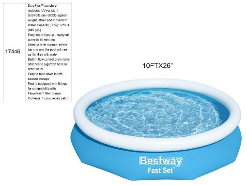 Picture of Pool Inflatable Fast Set, 10Ftx2Ft - SKU: 17446