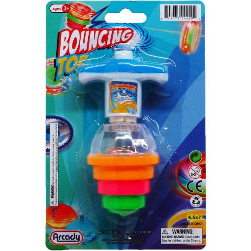 Picture of Bouncing Top With Light 4.5in - SKU: ARB8813