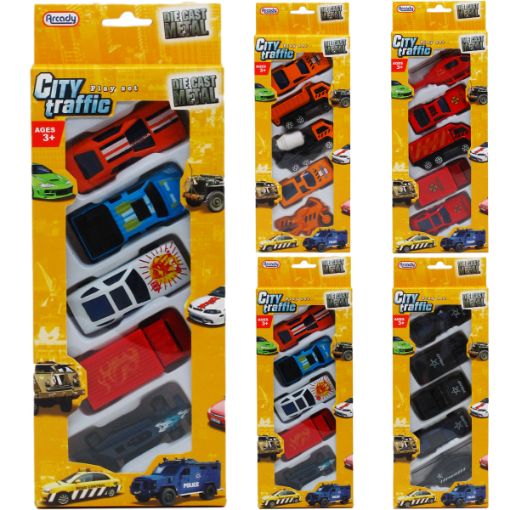 Picture of Diecast Cars & Truck 5Pcs - SKU: ARB2307