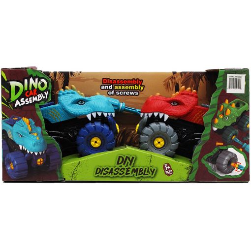 Picture of Dinosaur Assembly Truck 2Pk 5.5in - SKU: ARY89947