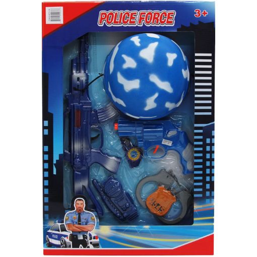 Picture of Police Play Set With Helmet 6Pc - SKU: ARY1442