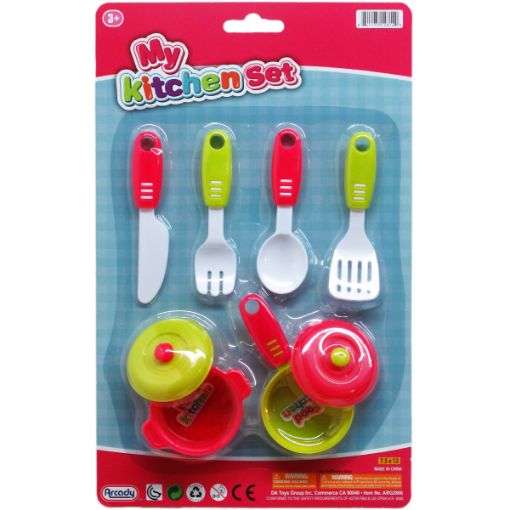 Picture of Kitchen play Set 8Pcs - SKU: ARG2866