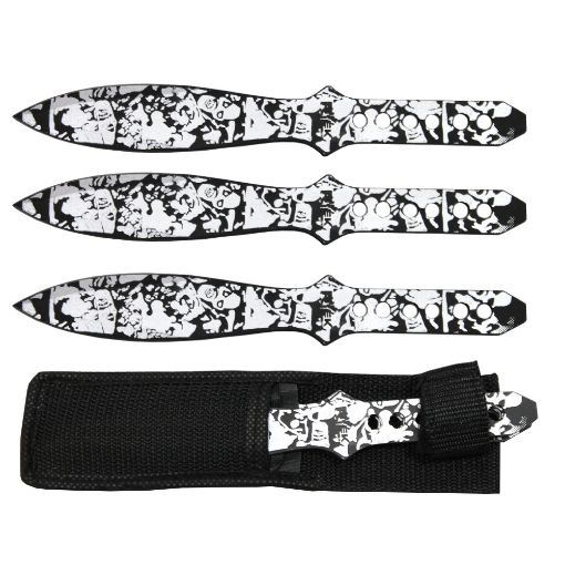 Picture of Throwing Knife Set 3Pcs 8In - SKU: TK01138-ZMGR