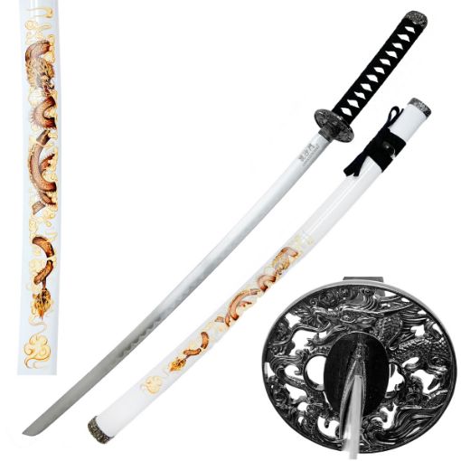 Picture of Sword 3Pcs Katana Disp - SKU: SWSA124-WT