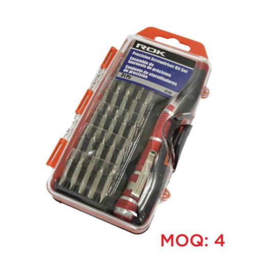 Picture of Precision Screwdriver Bitset 31Pc - SKU: 37175