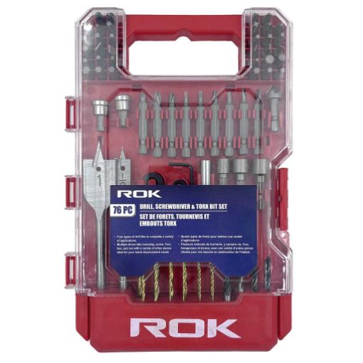 Picture of Drill & Drive Bit Set  76 Pcs - SKU: 36334