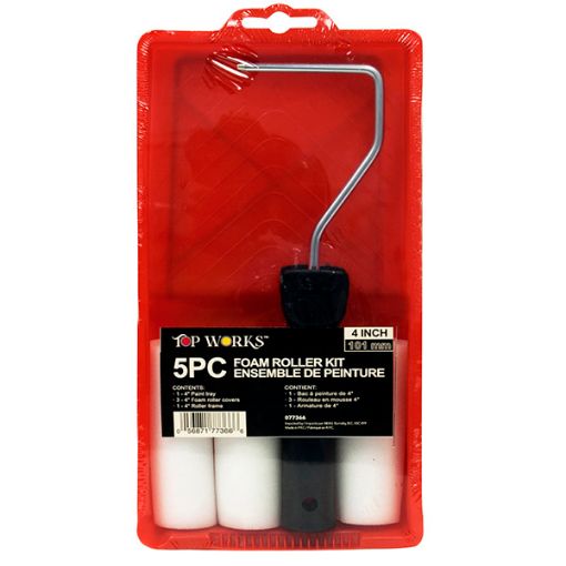 Picture of Paint Kit 4in 5Pc Foam - SKU: 077366