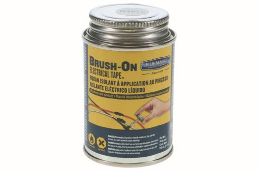 Picture of Electrical Tape Brush-On, White - SKU: BOT59TRI