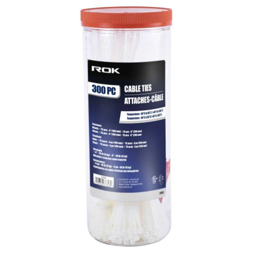 Picture of Cable Ties 300Pc Multi-Color - SKU: 31524