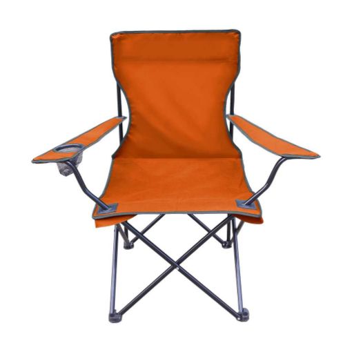 Picture of Folding Camping Chair, Orange - SKU: PTC25521