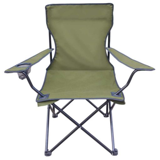 Picture of Folding Camping Chair, Green - SKU: PTC24116