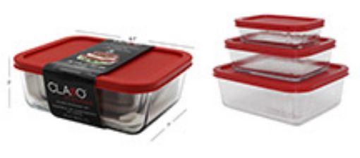 Picture of Food Container 3 Pc - SKU: 079334