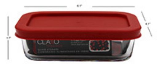 Picture of Food Container 0.4L Rect - SKU: 079331