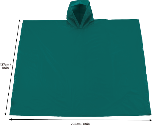 Picture of Rain Poncho - Green - SKU: 2430