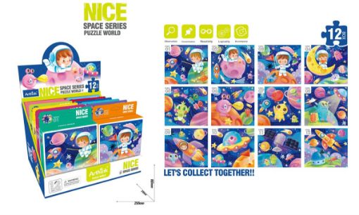 Picture of 20Pc Puzzle, Space - SKU: 12072