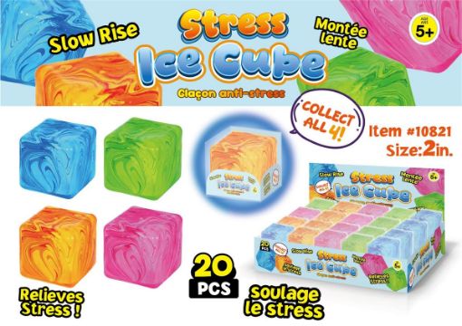 Picture of 2in Slow Rise Stress Ice Cube - SKU: 10821
