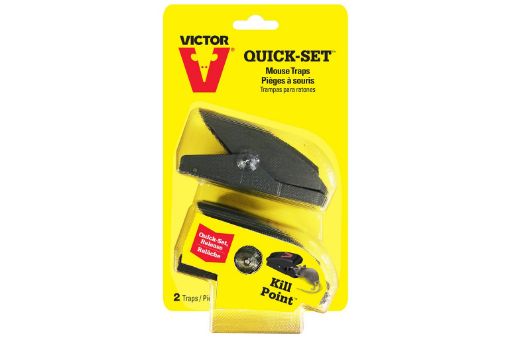 Picture of 2Pk Quick Set Blk Mouse Trap - SKU: M137CAN