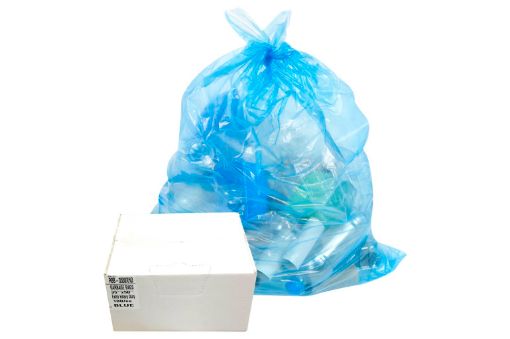 Picture of Garbage Bags 35X50in 100Pc X.Hd, Blue - SKU: RBB-3550XHD